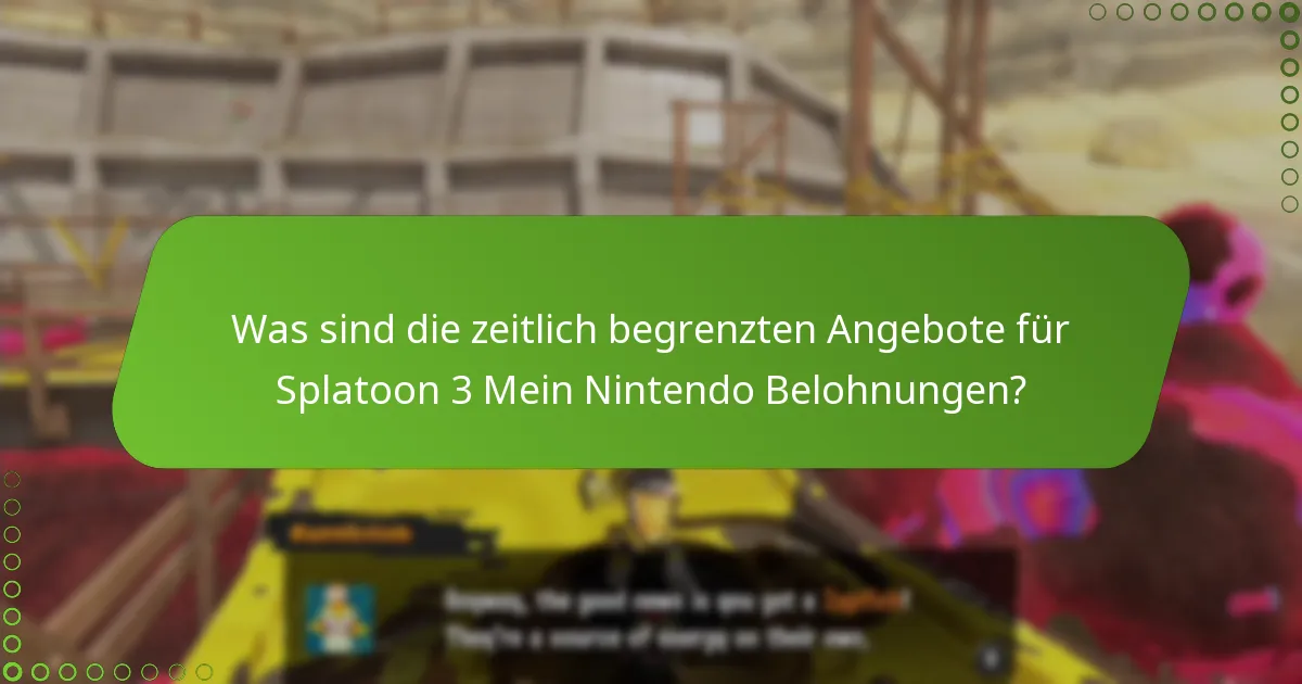 Wie kann ich Mein Nintendo Belohnungen in Splatoon 3 einlösen?